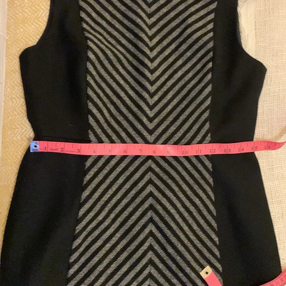 J Crew Petite Striped Tweed Sheath Dress Size 10p - Picture 6 of 7